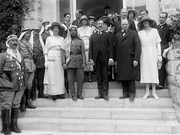 796px-Winston Churchill and Abdullah I of Jordan 1921 restored